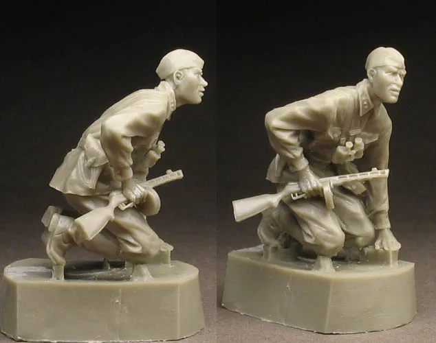 1/35 модельная фигурка из смолы набор 105 красный армейский полицейский одна фигура