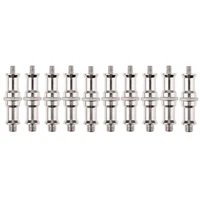 10x 14 to 38 male threaded screw adapter spigot stud for flash light stand tripod camera