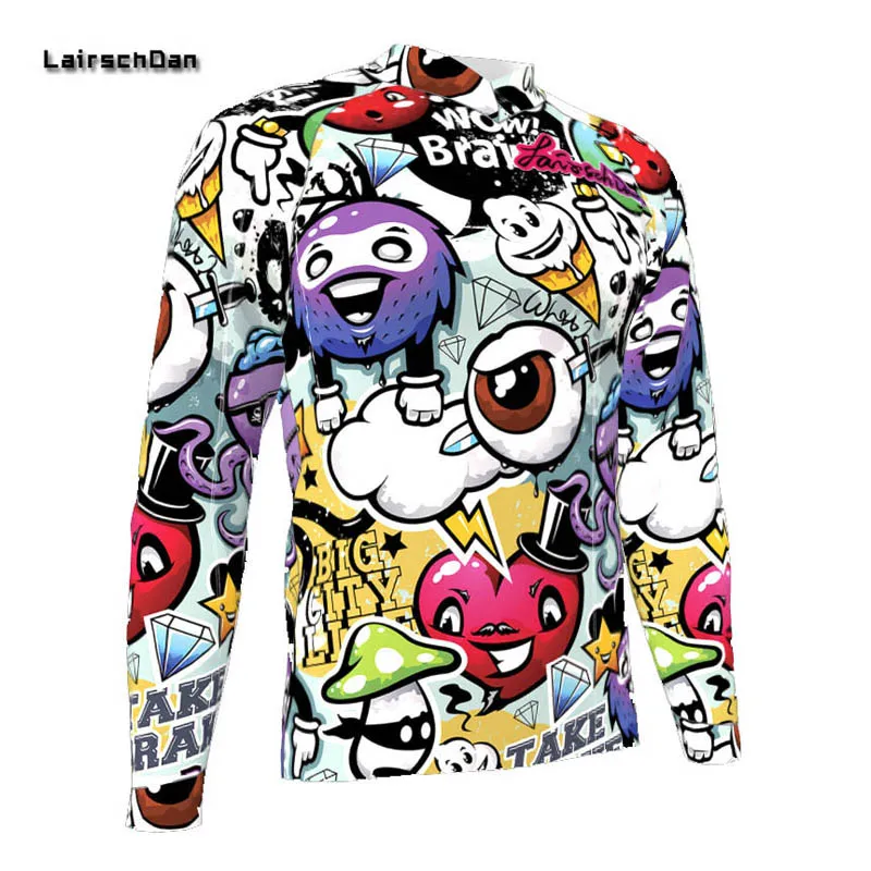 SPTGRVO LairschDan брэнк bmx Мотоцикл Внедорожный Кроссовый Джерси ropa ciclismo MX с длинным рукавом MTB майка для скоростного велосипеда - Цвет: 07