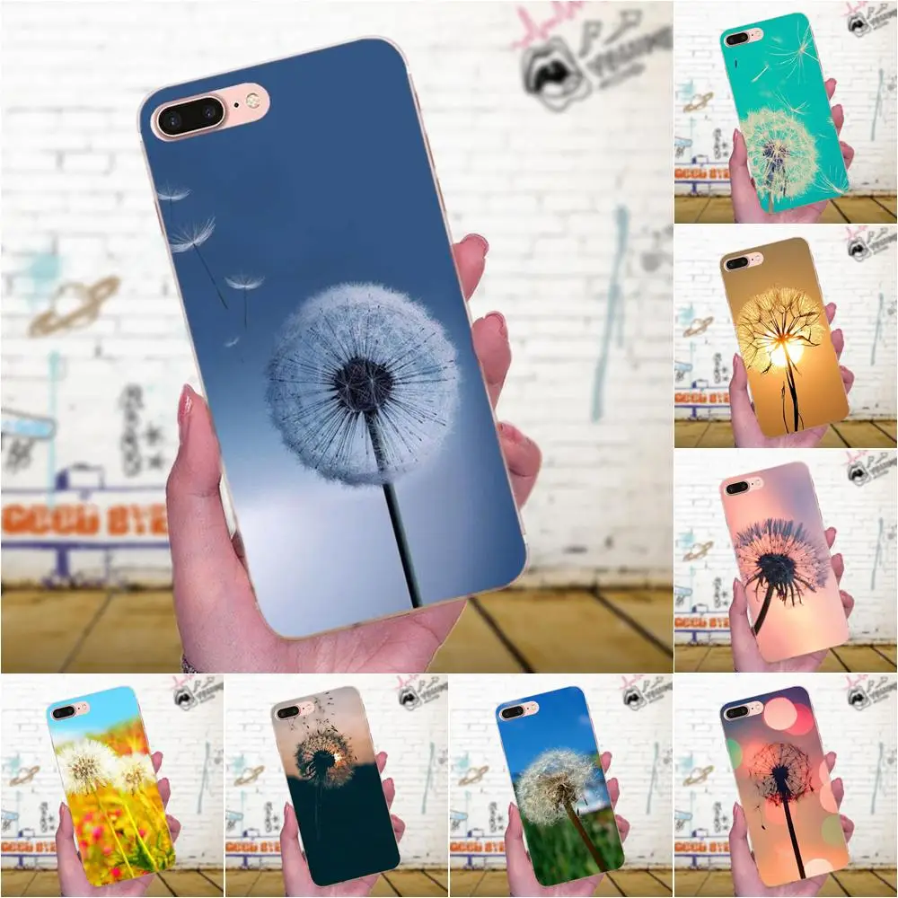 Красивые цветы цветочный Одуванчик для Huawei P8 P9 P10 P20 P30 Mate 7 8 9 10 20 Lite Plus Pro 2017
