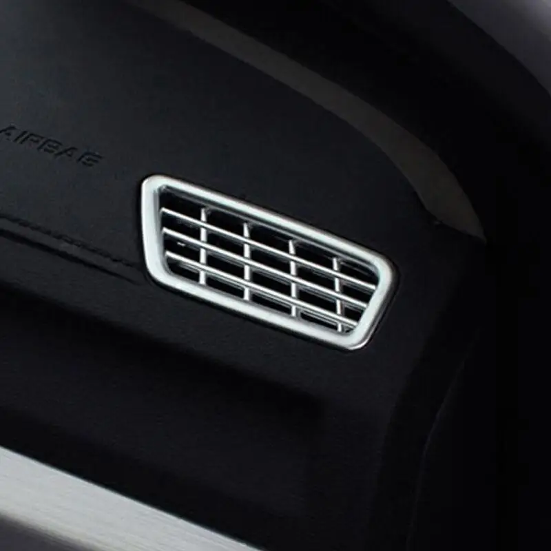 2 шт. хромированные накладки на переднюю панель вентиляционного отверстия для Geely