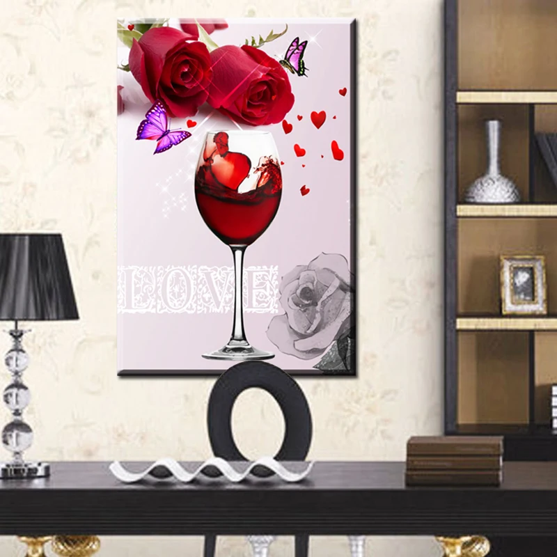2016 новинка Алмазная картина Роза Wins для комнаты любовника изюминка Вышивка