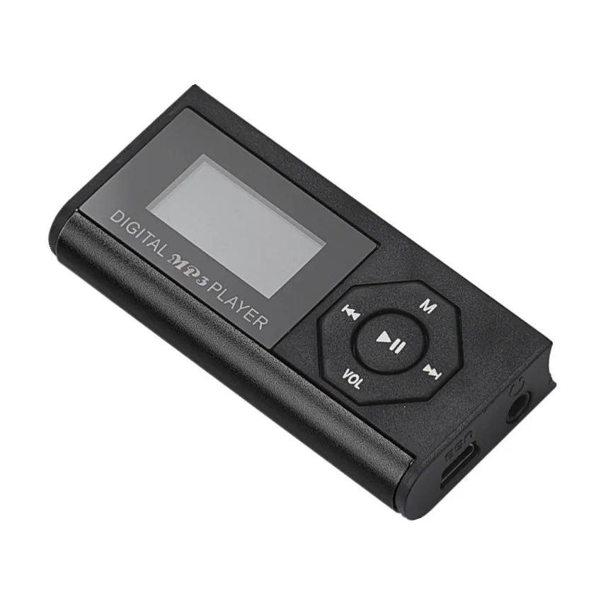 Мини MP3-плеер с ЖК-экраном 2019 мультимедийное радио многофункциональное 3 5 мм
