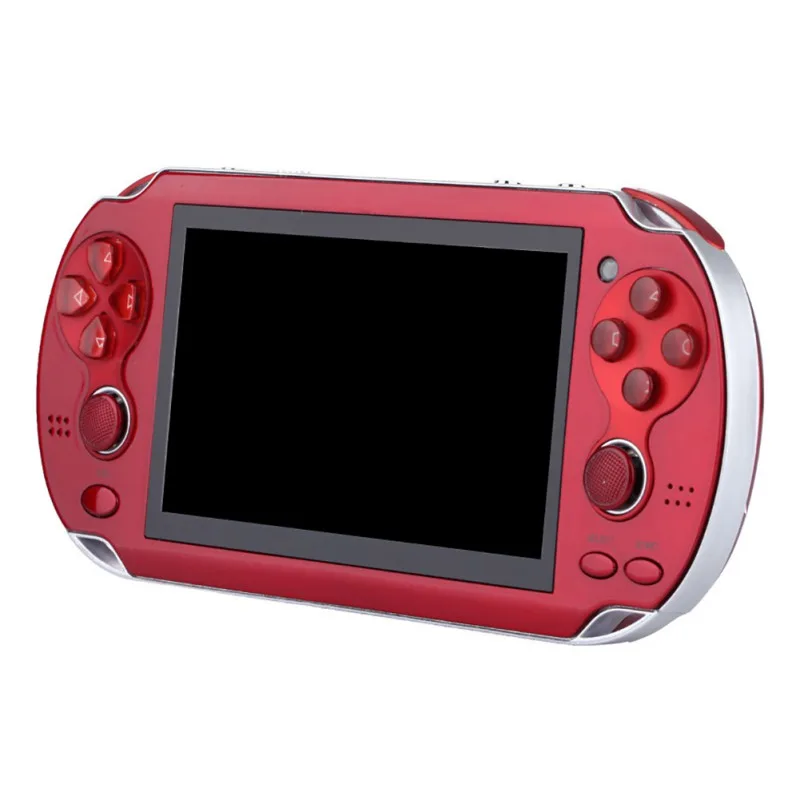 Портативная игровая консоль с HD экраном 4 3 дюйма 2000 классических игр для ретро 8