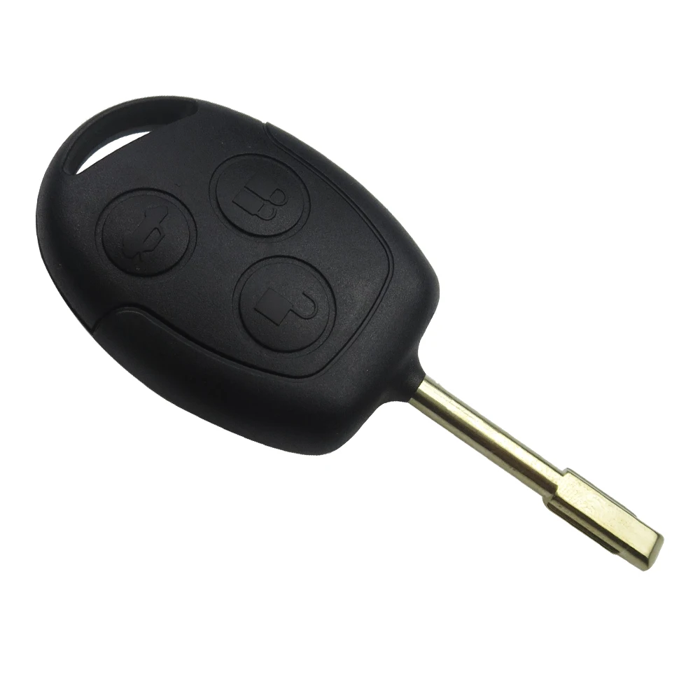 Чехол для автомобильного ключа Сменный с 3 кнопками Ford Fiesta Focus Max Ka Key Uncut Blank FO21 Blade