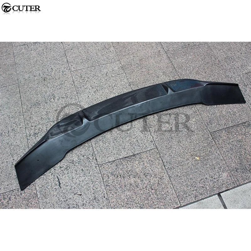 W204 R СТИЛЬ Задний спойлер из углеродного волокна крылья багажника губа для Mercedes