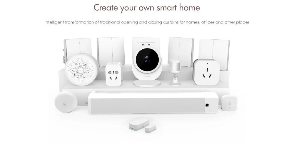 AQara ZNGZDJ11LM умная штора двигатель Zigbee умный дом приложение управление для Xiaomi Mi дома приложение беспроводной умный пульт дистанционного управления