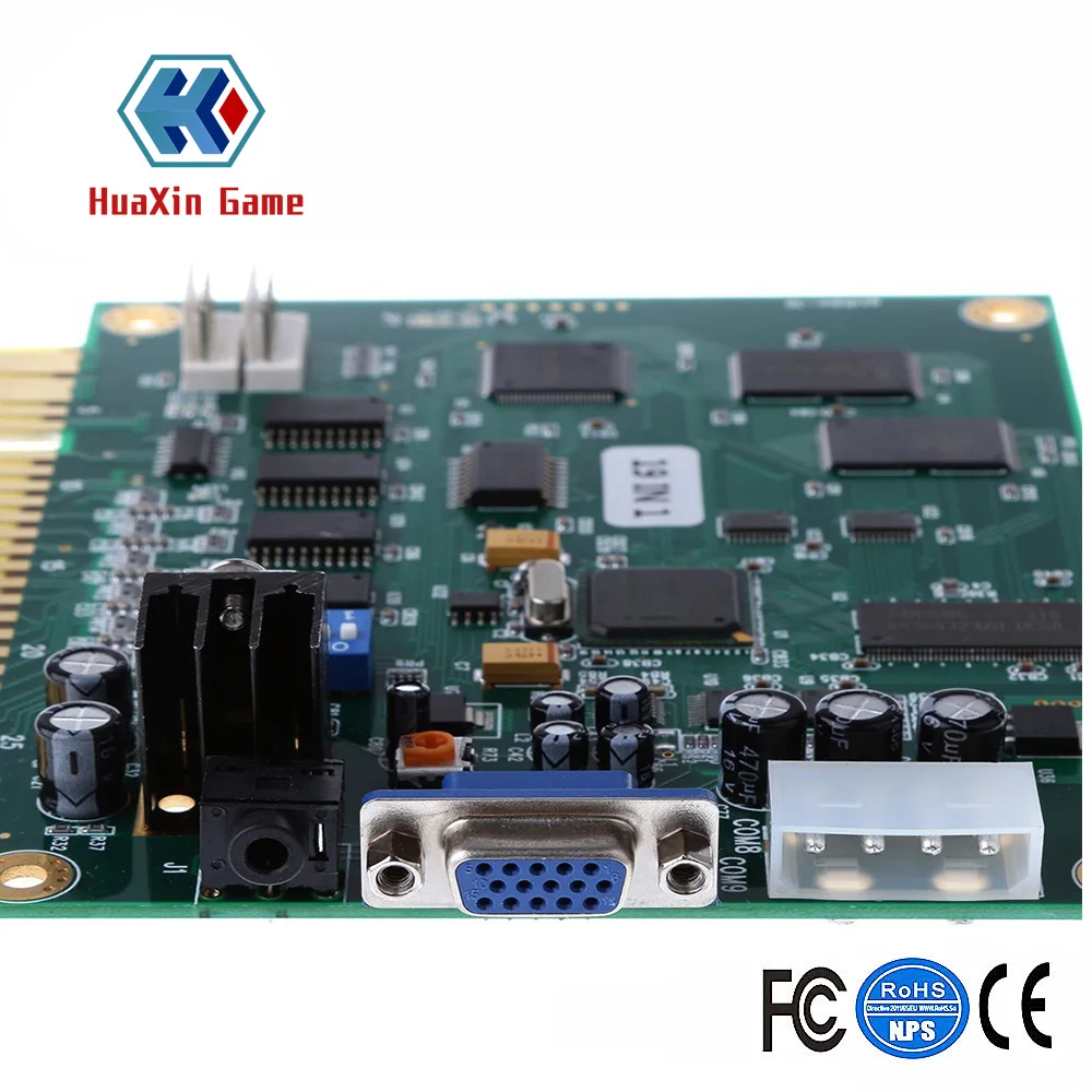 19 в 1 Горизонтальная мультифункциональная Игровая плата PCB для видеоигр Jamma |