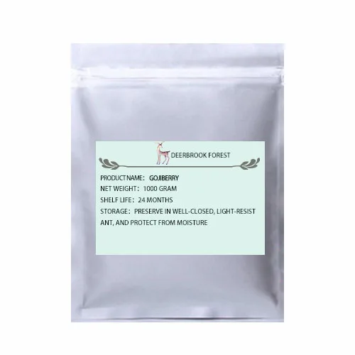 1000g(35.3oz) Сертифицированная USDA и EC Органическая сухая ягода Годжи китайская Волчья ягода - Цвет: 1000g(35.3oz)