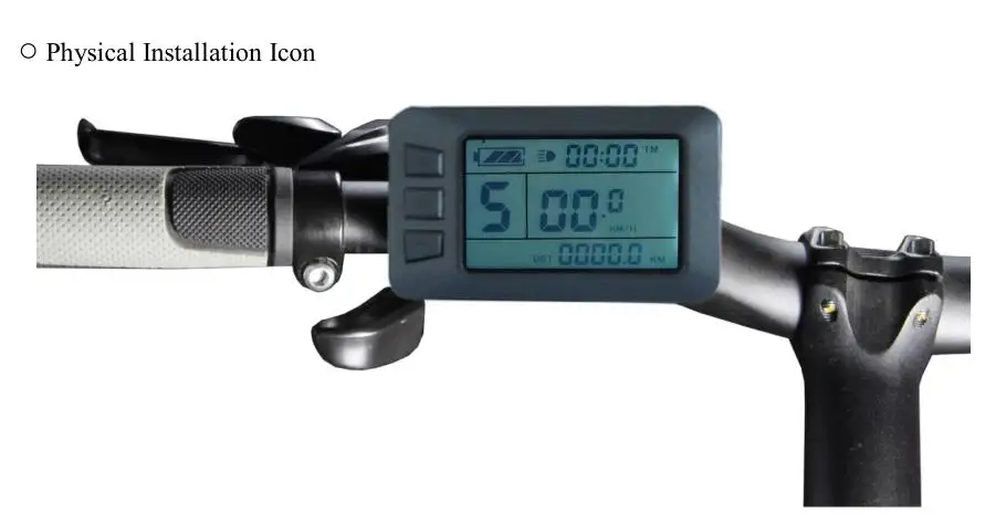BOLLFIT KT Kunteng ЖК-дисплей 7 USB аксессуары для электрического велосипеда Дисплей Electrice велосипед ЖК-дисплей, фара для электровелосипеда в наборы для ухода за кожей