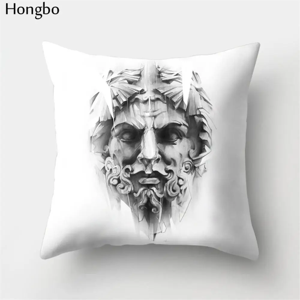 12 Hongbo 1 шт., чехол для подушки с рисунком оленя, акулы, медведя, осьминога, черепа, декоративный чехол для подушки, чехол для подушки для дома, дивана, автомобиля, офиса - Цвет: 12