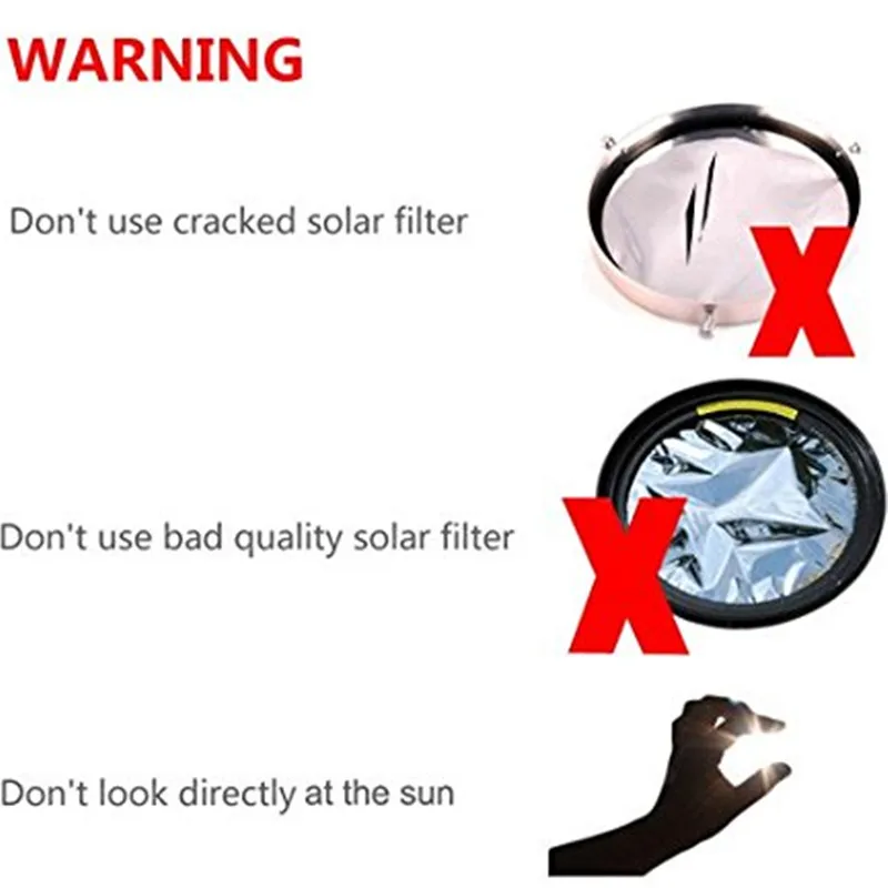 Регулируемая 105 135 мм защитная пленка Солнечный солнцезащитный фильтр Baader Planetarium