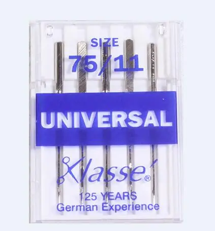 Иглы для швейной машины KLASSE HA x 1130/705H 15x1 Размер #9 #11 #12 #14 #16 #18 singer brother bernina pfaff elna