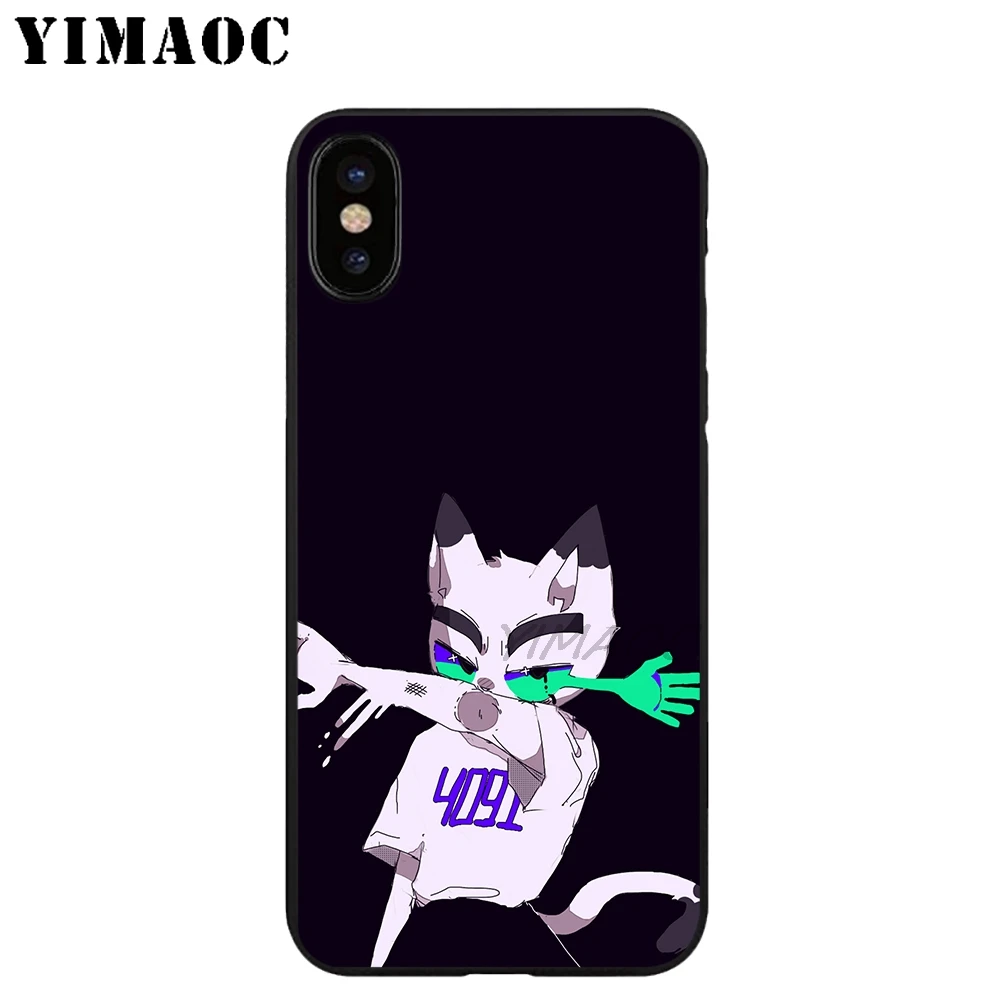 YIMAOC Sailor Moon Африканка Мягкий ТПУ Черный силиконовый чехол для iPhone X или 10 8 7 6 6S Plus 5 5S