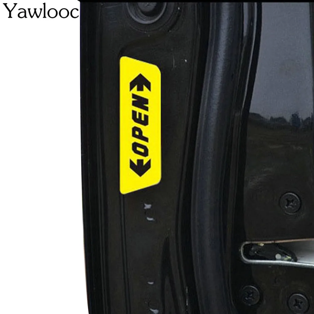 Предупреждение ющая наклейка на дверь автомобиля для Renault Kangoo DACIA Scenic Megane Sandero Captur