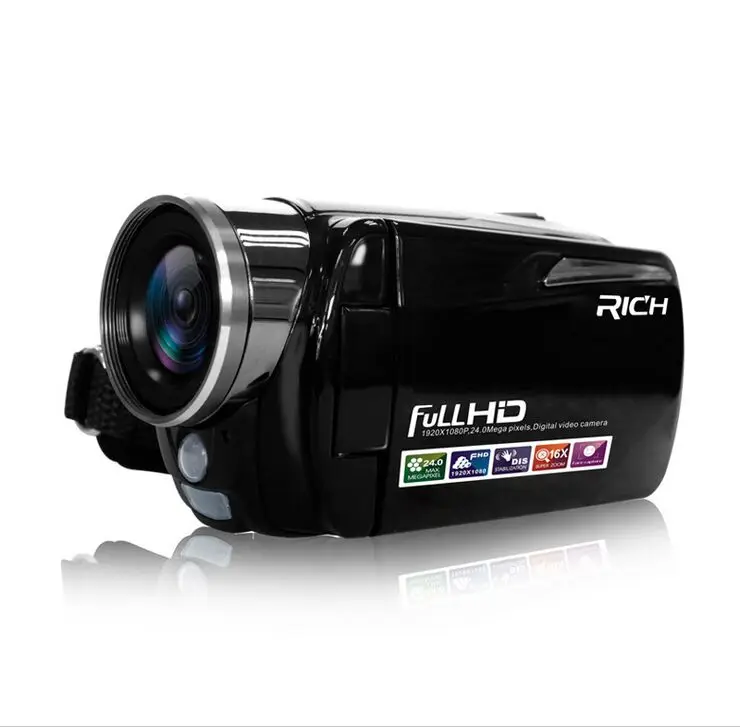 Портативная Инфракрасная видеокамера 1080P HD 16x Zoom 3 0 ''TFT LCD Цифровая камера DV DVR