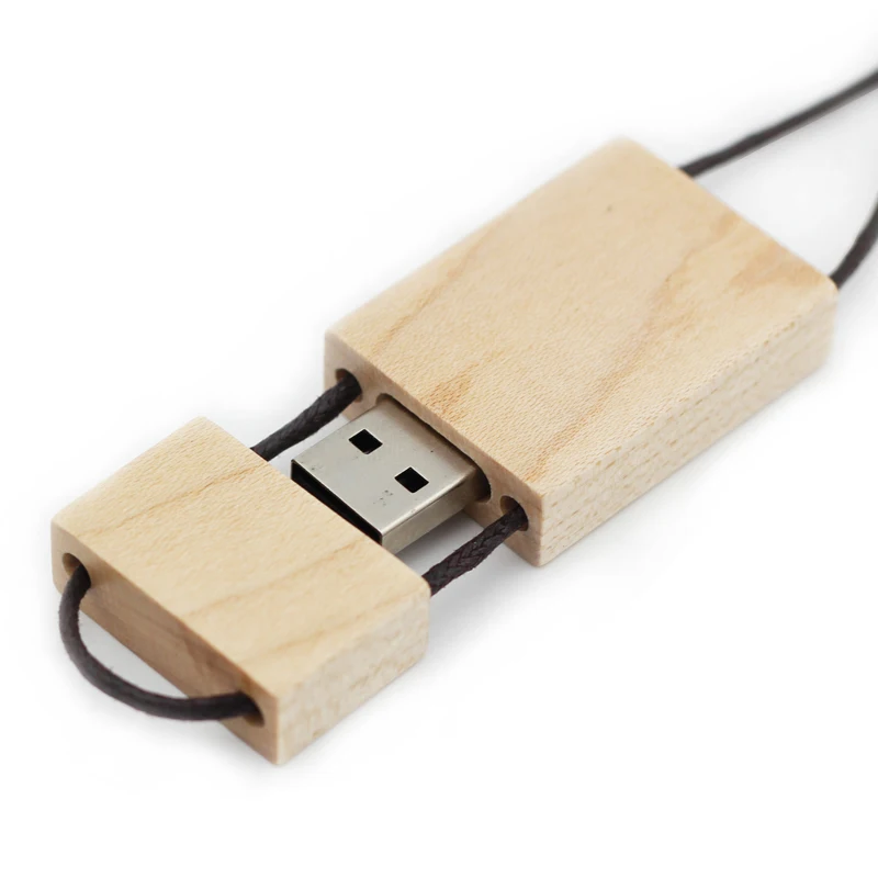 USB флеш накопитель из натурального дерева на заказ высокоскоростная Флешка 2 0