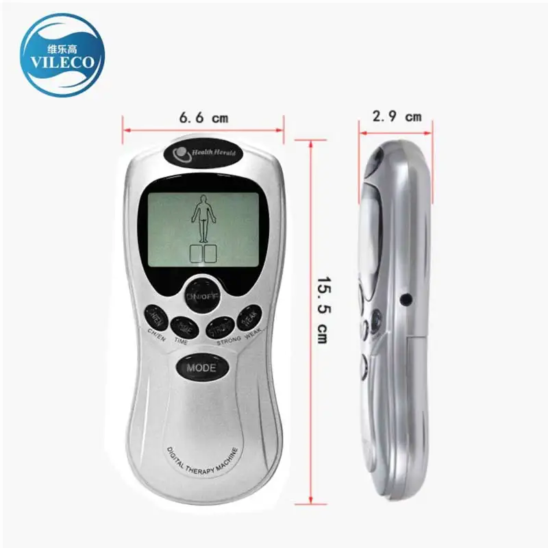VILECO Body Tens блок цифровой акупунктурный аппарат акупрессур массаж вибратором
