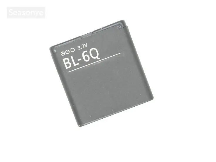 Seasonye 3x1080mAh/3.6Wh BL-6Q / BL6Q BL 6Q сменный аккумулятор + ЖК-зарядное устройство для Nokia 6700