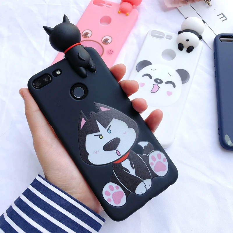 6 Чехол для Redmi 6A 3D, чехол для etui Xiaomi Redmi 6A, силиконовый чехол Kawaii Bear Unicorn Для Xiaomi Redmi 6A Xiomi, чехол для телефона 5,45 дюйма - Цвет: 6
