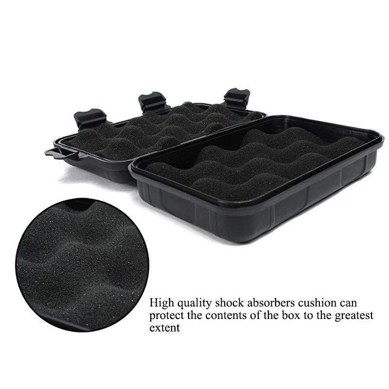 Waterproof Boxes Storage Box Camping Case Outdoor Tools Gear Camp Fishing Airtight Seal Bushcraft Survive Kit Container Carrier | Спорт и