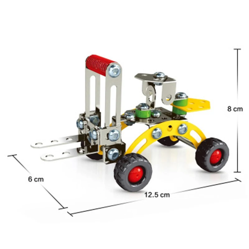 Mini Alloy Engineering Car Tractor Toy Forklift Excavator Dump Truck Model Classic Vehicles Miin Gift for Children Boys |