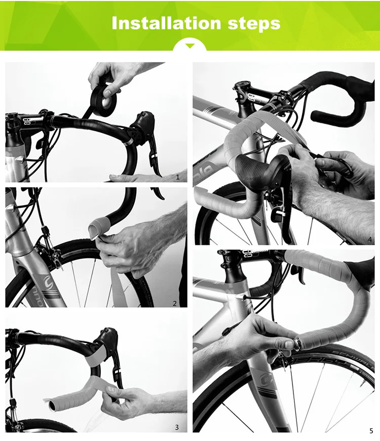 PCycling велосипедный ремень для руля с древесной стружкой MTB дорожный велосипед фиксированная передача Велоспорт классический ретро Руль Лента для руля 2 бар