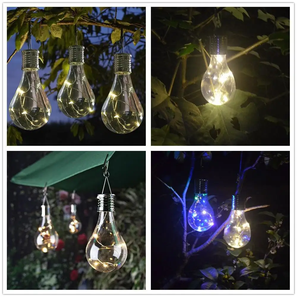 LumiParty светодиодная Подвесная лампа на солнечных батареях с датчиком света