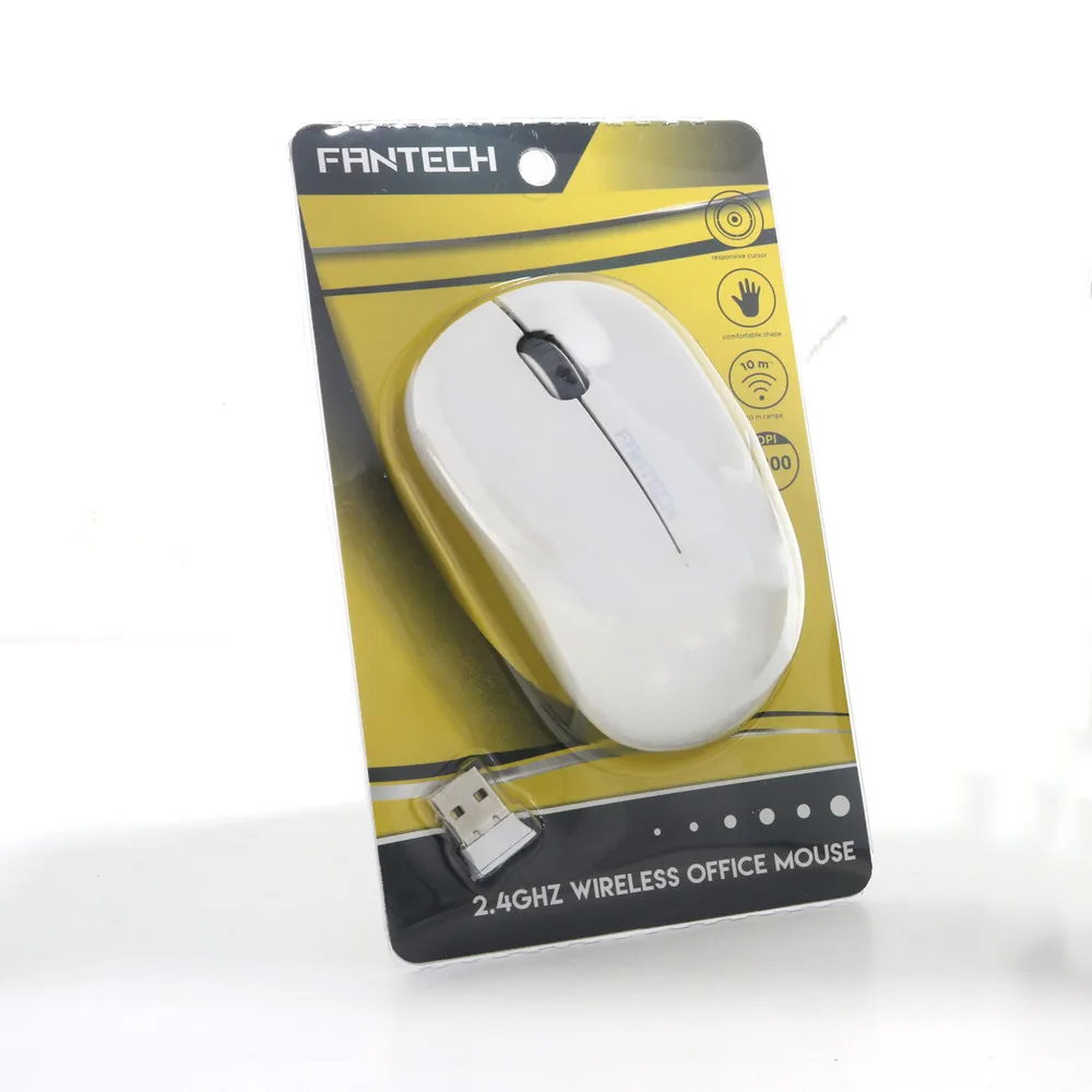 Беспроводная мышь W188 2 4 ГГц офисная умная Бесшумная оптическая USB компьютерная