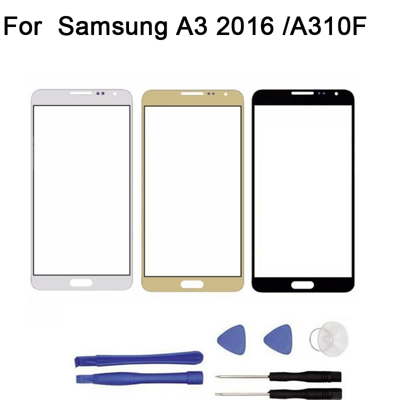 Сменный сенсорный ЖК экран для Samsung galaxy A3 2016 A310F/H/G A3100|glass lens|replacement touch screentouch screen |