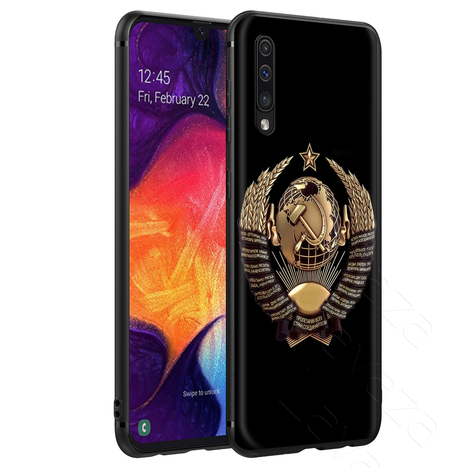 Lavaza флаг России эмблема чехол для Samsung Galaxy Note 10 плюс A10 A30 A40 A50 A70 M20 A20 A20S A10S A30S A50S |