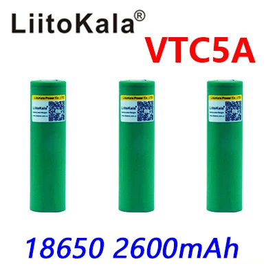 Оригинальный аккумулятор Max 40A Pulse 60A 3 6 V 18650 US18650 VTC5A 2600 мАч | Электроника