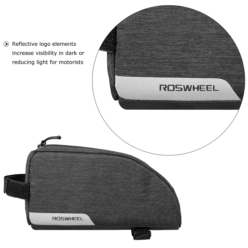 Roswheel эфирные серии 121468 велосипедный влагонепроницаемый Топ для велосипеда, сумка для велосипеда, передняя сумка для рамы, сумка для переноски