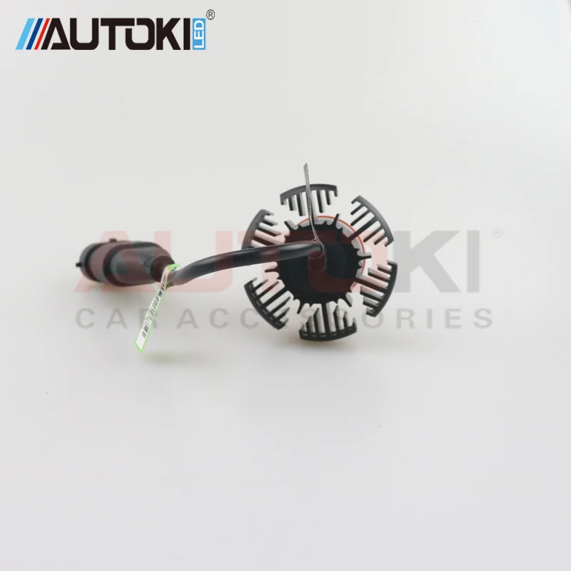 X3 Autoki H4 H7 H11 9005 9006 H13 светодиодные лампы для автомобильных фар 50W 6000LM все в одном CSP