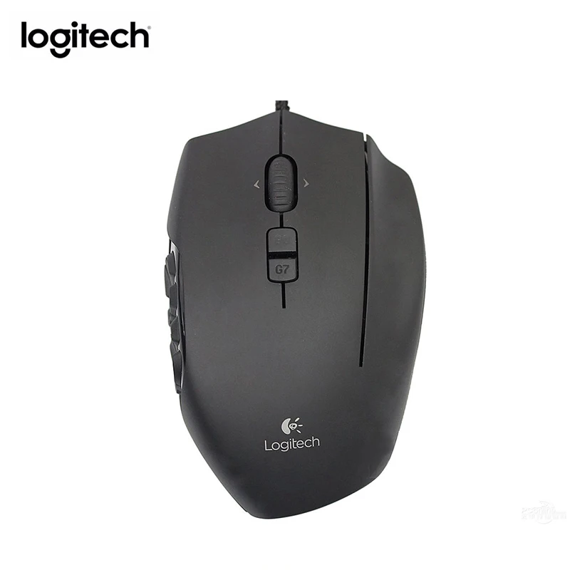 Original Logitech G600 Gaming Mouse Wired RGB Esports Mouse 17 Programmable Buttons Desktop Laptop PC Gaming Portable Mice