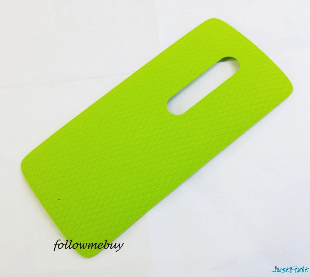 Для Motorola Moto X Play XT1563 XT1562 XT1565 задняя крышка батарейного отсека Замена корпуса - Цвет: Green