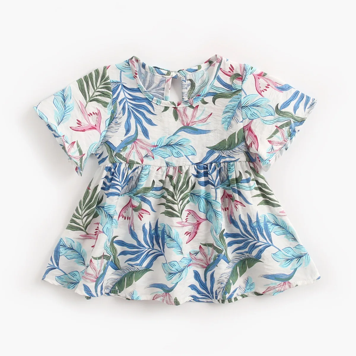 Платье для девочек Новинка 2019 года летнее платье одежда малышей детская юбка с