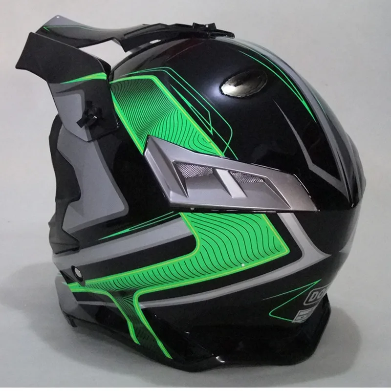 DOT АНФАС casco capacetes мотоциклетный шлем off-road dirt bike ATV с объективом щит | Автомобили и