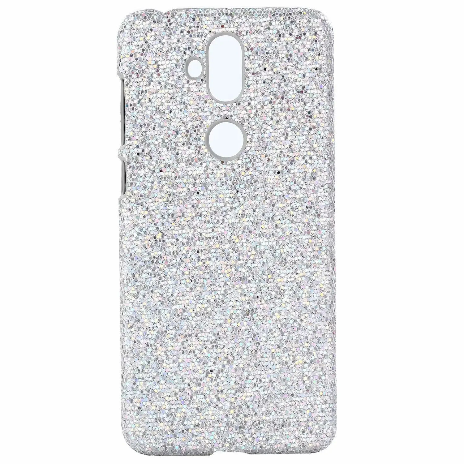 B Чехол для телефона Asus Zenfone 5 Lite ZC600KL жесткий пластиковый чехол для Asus Zenfone 5 Lite ZC600KL " блестящая задняя крышка с блестками - Цвет: B