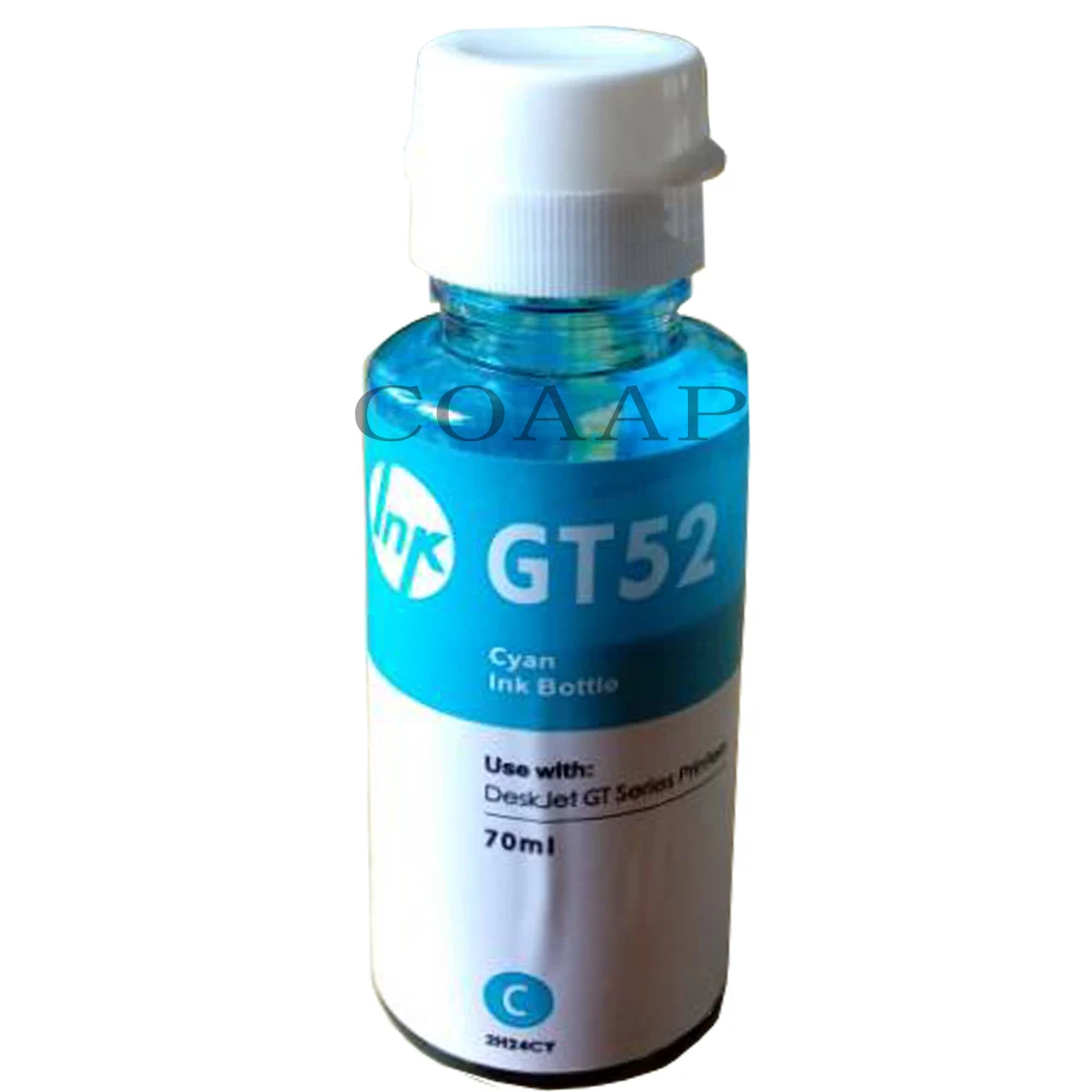 GT51 GT52 многоразовая бутылка для красящих чернил HP DeskJet GT 5810 5820 GT5810 GT5820 51 52 бак 310 410 318