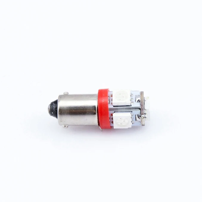 4X BA9S 5050 5 SMD led H6W T11 T4W 5smd 12v Car Vehicle Lamp Auto Bulb turn light white pink ice blue red | Автомобили и