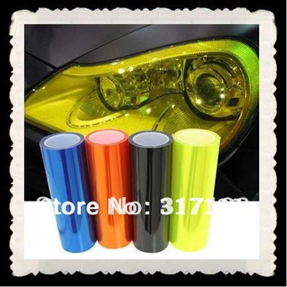 (20 м/лот) оптовая продажа пленка на переднюю фару автомобиля/пленка заднюю для