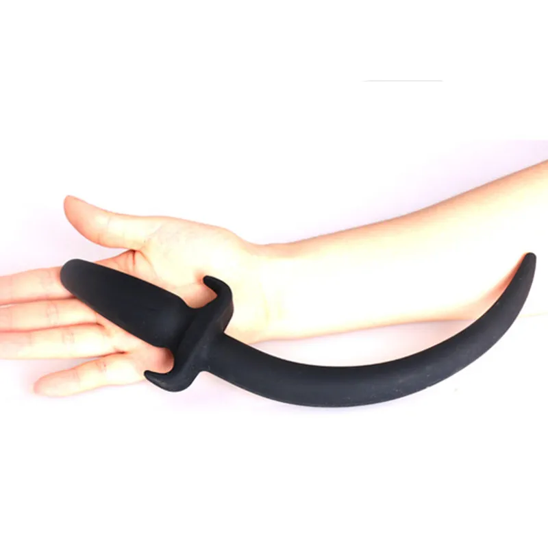 Silicone Dog Tail Anal Butt Plug Sex Toys For Women Men Anus Bead Massage Masturbation Couples Flirting Game Adult Products | Красота и