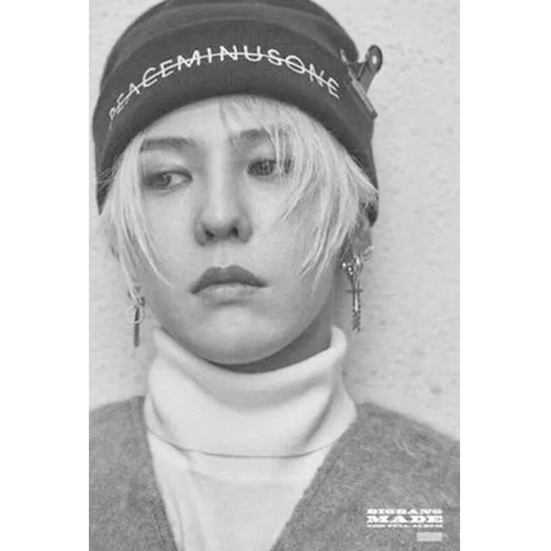 Bigbang G Dragon FXXK IT последний танец MV письмо PEACEMINUSONE вышивка Шерстяная кепка модные