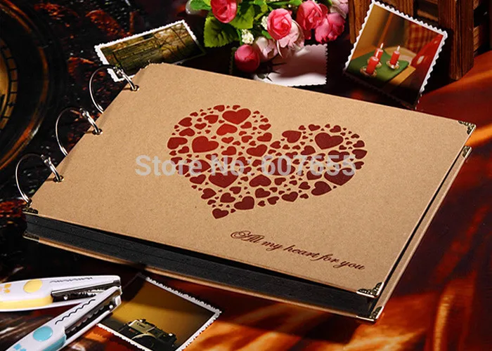 10 дюймовый Новый фотоальбом свадебные фотографии записи семейной памяти альбом