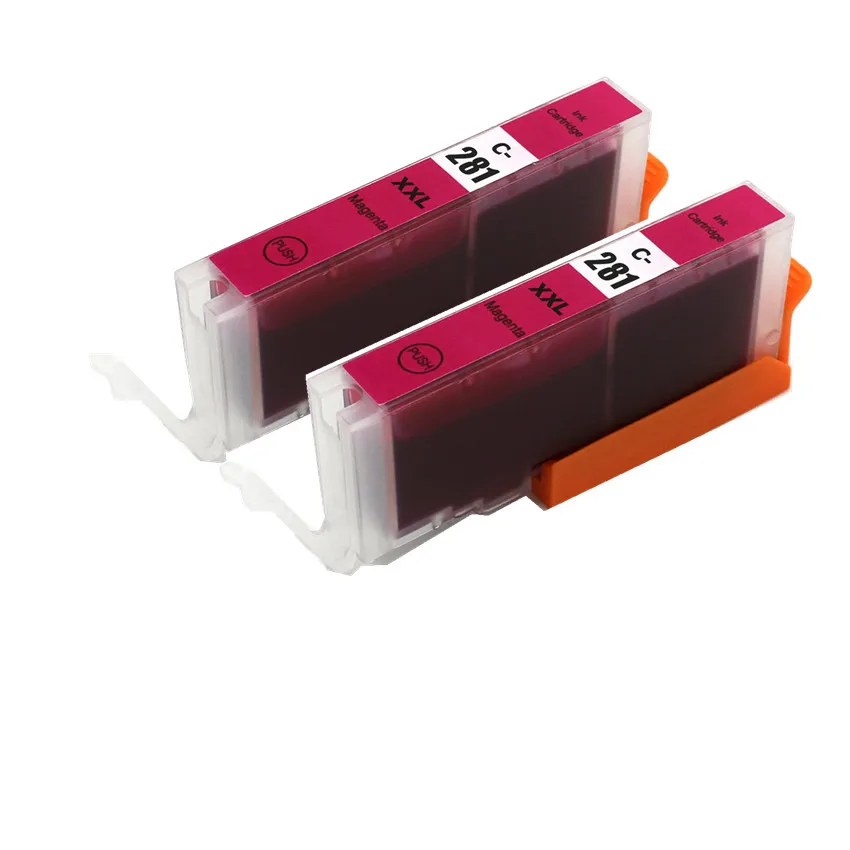 10 шт. картриджи для принтера canon PIXMA TR7520 TR8520 TS6120 TS8120 TS9120|Чернильные картриджи| |