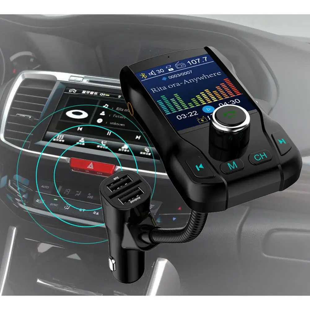 Nulaxy Bluetooth fm передатчик Автомобильный mp3 плеер беспроводной автомобильный