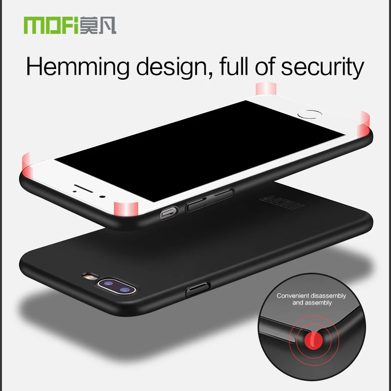 Оригинальный бренд Mofi полностью покрытый ПК чехол для Apple iPhone 7 4 дюймов мобильный