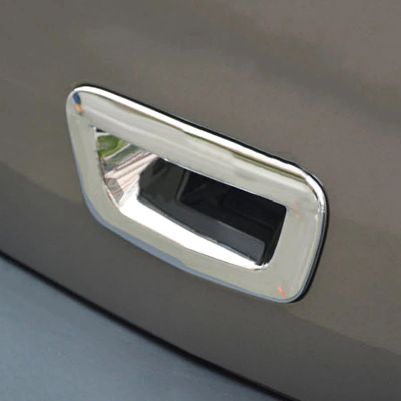 Хромированная ABS пластиковая самоклеящаяся ручка ворот накладка вставка рамка