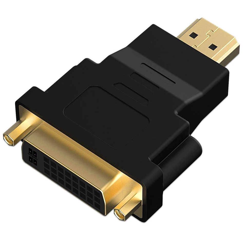 JKING DVI to HDMI Adapter Converter 24+5 Male Female for HDTV LCD PC Computer DVD Projector PS3 PS4 TV BOX | Электроника